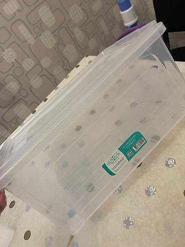 19 lt su qablari: HUMNAC Plastik saxlama qutuları Elde 10 dene var yenidir 1 ededi 5 azn — 3