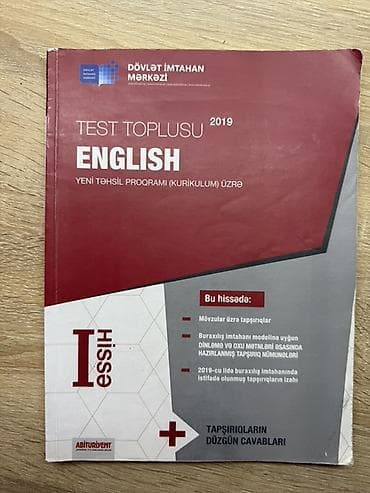 testlər: İngilis dili Testlər 11-ci sinif, DİM, 1-ci hissə, 2023 il — 4