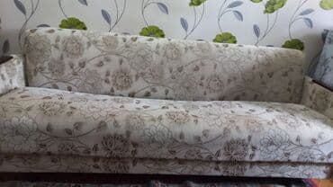 ортопедическая подушка надувная: Диван, Б/у, Раскладной, Без подьемного механизма, Ткань, Нет доставки — 1