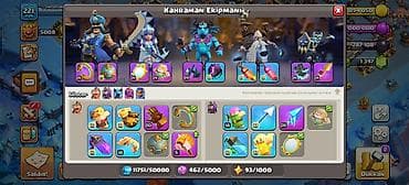 Avadanlığın icarəsi: Clash of Clans hesabı – yüksək inkişaf etmiş baza və güclü qəhrəman — 5