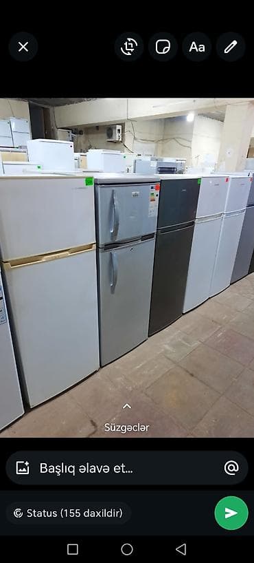 2 qapılı LG Soyuducu Satılır, rəng - Ağ