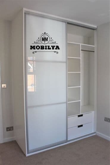 qapı modelleri: Yeni, Kupe, 2 qapılı Düz dolab, Qarderob, paltar dolabı, Azərbaycan — 5