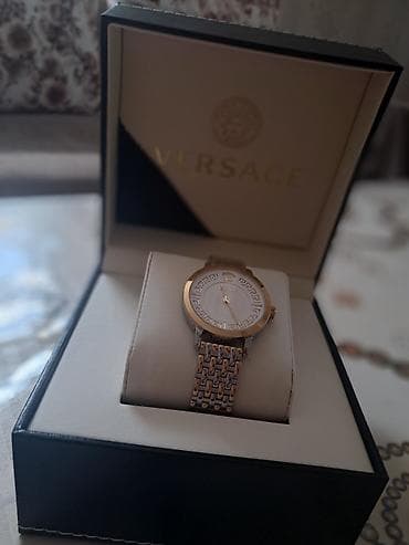 bil: Versace qadın saatı - Model: Versace (Medusa loqolu) - Korpus: qızılı — 1
