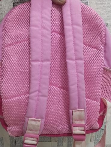 fil yumşaq oyuncaqlar: Uşaq üçün çanta – Polar Rhino - Rəng: çəhrayı və açıq çəhrayı — 2