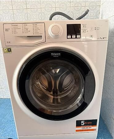 Hotpoint Ariston 7 kq ela vezyetdedi.Qiy 220 man real aliciya endirim