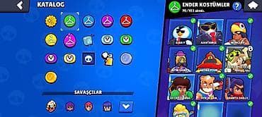 Искусство и коллекционирование: Brawl Stars oyun hesabı - Kupa: 28,066 - XP: 70 səviyyə - Savaşçılar — 4