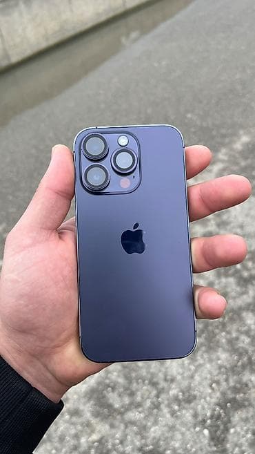 apple komputer: IPhone 14 Pro, 128 GB, Deep Purple, Face ID — 1