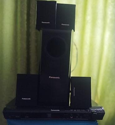 ev telefonlar: Panasonic ev kinoteatr sistemi – DVD-receiver + 5.1 akustika — 3