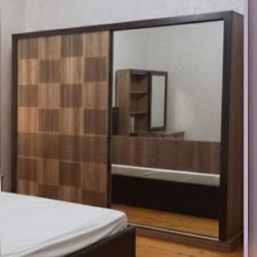 kreditle stroy material: 220₼ Dolab satilir. Olcusu. 2.40 eni Derinlik 60 Hundurluk 2.10 — 1