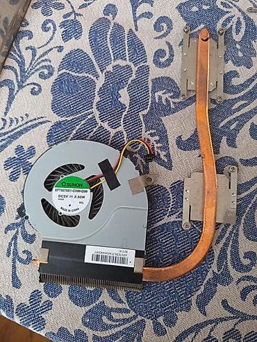 notebook azerbaycan: Noutbuk soyutma sistemi – fan + mis istilik borusu və radiator - — 1