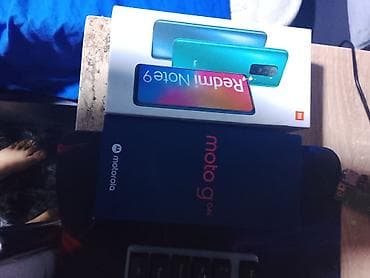 data modem sim card: Redmi Note 9, 64 GB, rəng - Göy, İki sim kartlı — 4