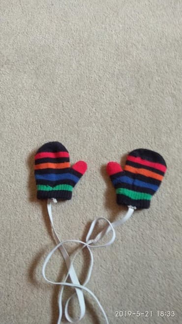 Варежки на 1-2 года в хорошем состоянии 3 ман — 1