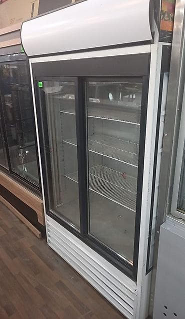 İki qapılı şüşə vitrin soyuducu - Ticarət məqsədli vitrindir: market