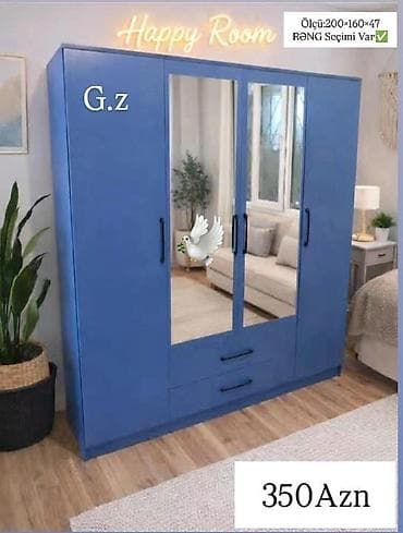 kunc divan kreditle: Dolap dört qapılı. Yeni — 1