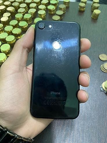 Avtoelektronika: IPhone 7, 32 GB, Jet Black, Barmaq izi — 1