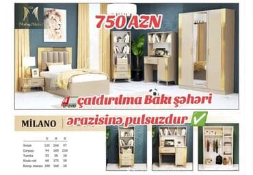 Mətbəx mebeli: Təknəfərlik çarpayı, Azərbaycan, Yeni — 1