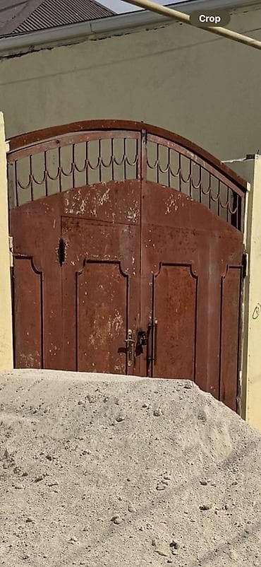 Həyət darvazaları: Darvaza satılır koletkasıda yəni qapısıda ayrıca veriləcək darvaza — 1