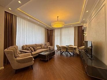 icare obyek: İcarəyə verilir 3 otaqlı yeni tikili 120 m², Ağ şəhər q. Kateqoriya — 3