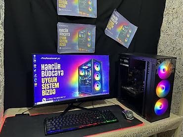 144 hz monitör: Rgb keys İ5 3470 8ram 128 ssd 500 hdd Rx 5500 4gb 165 hz monitor — 2