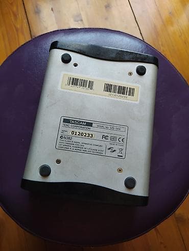 gitara simleri: Tascam US-144 USB Audio Interface satılır. Məhz bu firma və US-144 — 3