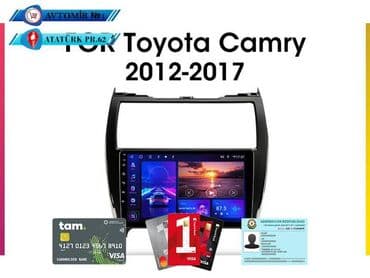 masin ucun monitorlar qiymeti: Toyota Camry 12-17 Android Monitor DVD-monitor ve android monitor hər — 1