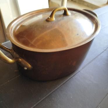 cuqun tavalar: Qazan, rəng - Qızılı, Mis, Fransa — 2