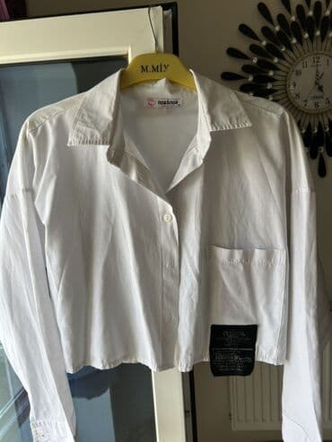 köynekler: Ağ rəngli qadın köynəyi. - Brend: noa&noa (etiketdə göstərilib) - — 1