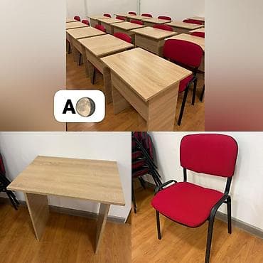 AYGUN 🌖 Kurs ucun masa ve stul satilir 40 azn dəstdir Ayrılıqda 18