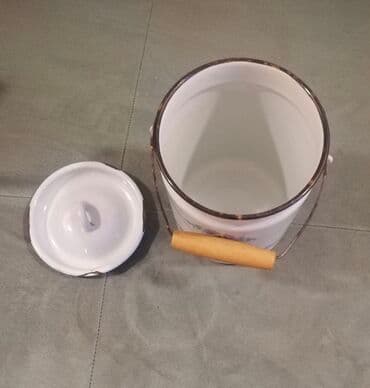 sud bidonu: Qazan, rəng - Sarı, 5-dən çox l, 26 sm, Rusiya — 8