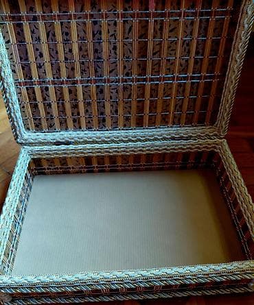 hamam seti: Bambuk qutusu – dekorativ və çoxməqsədli - Material: sıx toxunuşlu — 2