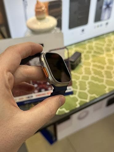 takı: Smart saat, Apple, Sensor ekran, rəng - Mavi — 7