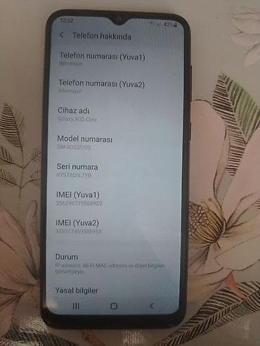 samsung tab a sm 515: Samsung Galaxy A03, 2 GB, rəng - Qara, İki sim kartlı — 7