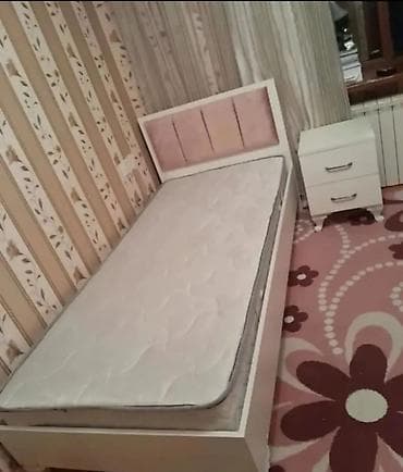 Односпальная кровать, Тумба, Новый