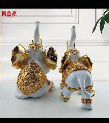 Fiqurlar: Fiqur, Keramika, rəng - Ağ — 4