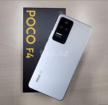 telefin: Poco F4, 256 GB, rəng - Boz, Sensor, Barmaq izi, Face ID — 1