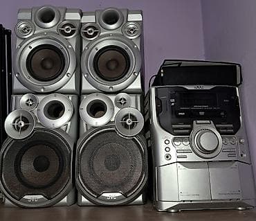 kaset aux: JVC ev audio sistemi – kompakt komponent sistem Məhsulun tərkibi: - — 1