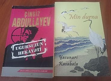 Satılır: 2 kitab dəsti 1) Çingiz Abdullayev – “Uğursuzun hekayəti” -
