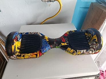 bilyard şarları: Qrafiti dizaynlı 2 təkərli hoverboard - Parlaq rəngli, komiks/qrafiti — 3