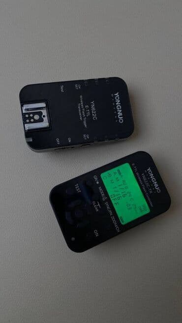 Yongnuo yn 622c-tx Gorduyunuz komplekt satilir / problemsiz isleyir/