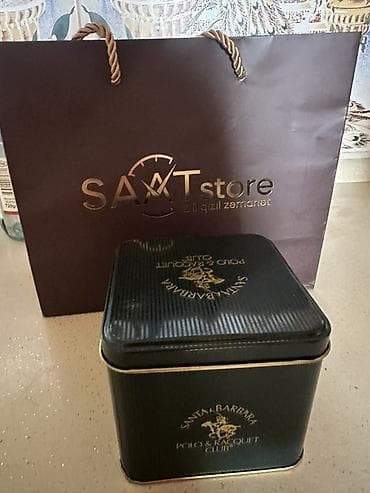 aqua de polo saat: Qol saatı, rəng - Qara — 2