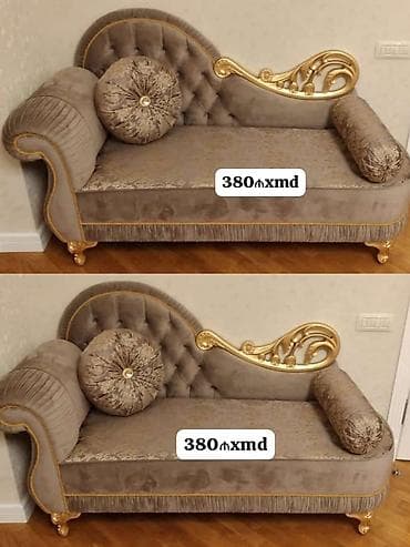 kohnə divanlar: Klassik-stil divan/şezlong - Material: yumşaq məxməri parça - Rəng — 1