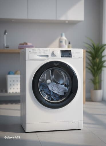 avtomat: Paltaryuyan maşın Hotpoint Ariston, 6 kq, Avtomat, Qurutmasız — 1