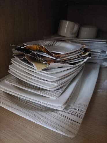 Digər süfrə qabları: Kasalar, rəng - Ağ — 6