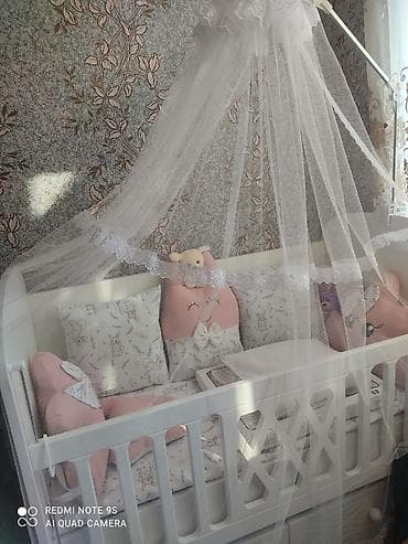 купить коляску анекс бу: Для девочки и мальчика, Четырехугольная, Колыбель, С бортиками, Без механизма качания — 4