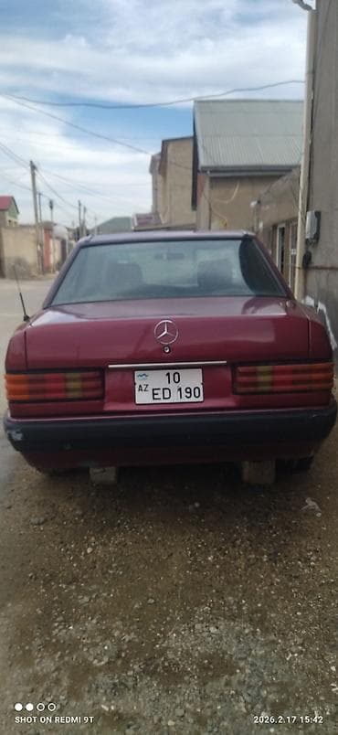 mayback disk: Mercedes-Benz 190 (W201): 2 l | 1989 il Sedan — 5