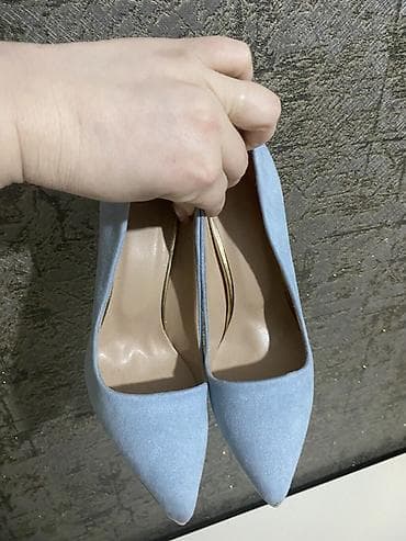 Кроссовки и спортивная обувь: Məhsul: Qadın klassik tufli - Rəng: Açıq mavi (pastel ton) - Model — 5