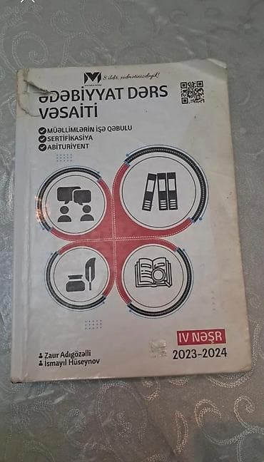 Məhsul: Ədəbiyyat Dərs Vəsaiti (IV nəşr, 2023–2024) Təsvir: - MHM — 1