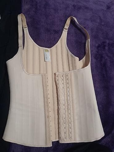 Нижнее белье: Bədənformalaşdırıcı korset – açıq bej rəng - Model: çiyinli bədən — 3