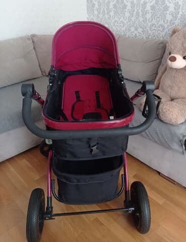 коляски анекс бу: Коляска-люлька несъемная, Б/у, Возраст: <1 месяца — 6