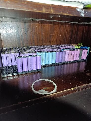 sud ceni: Salam 18650 işlənmiş akkumulyatorlar satılır 2500-2600 mah 3.7v və — 2